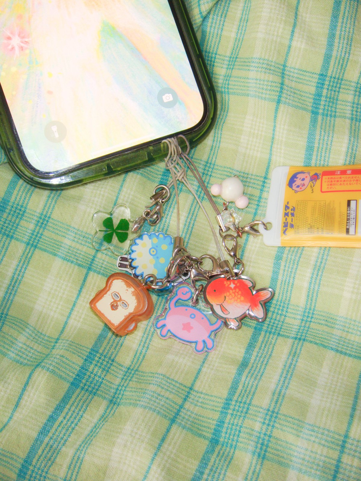 nhi's first goldfish charm