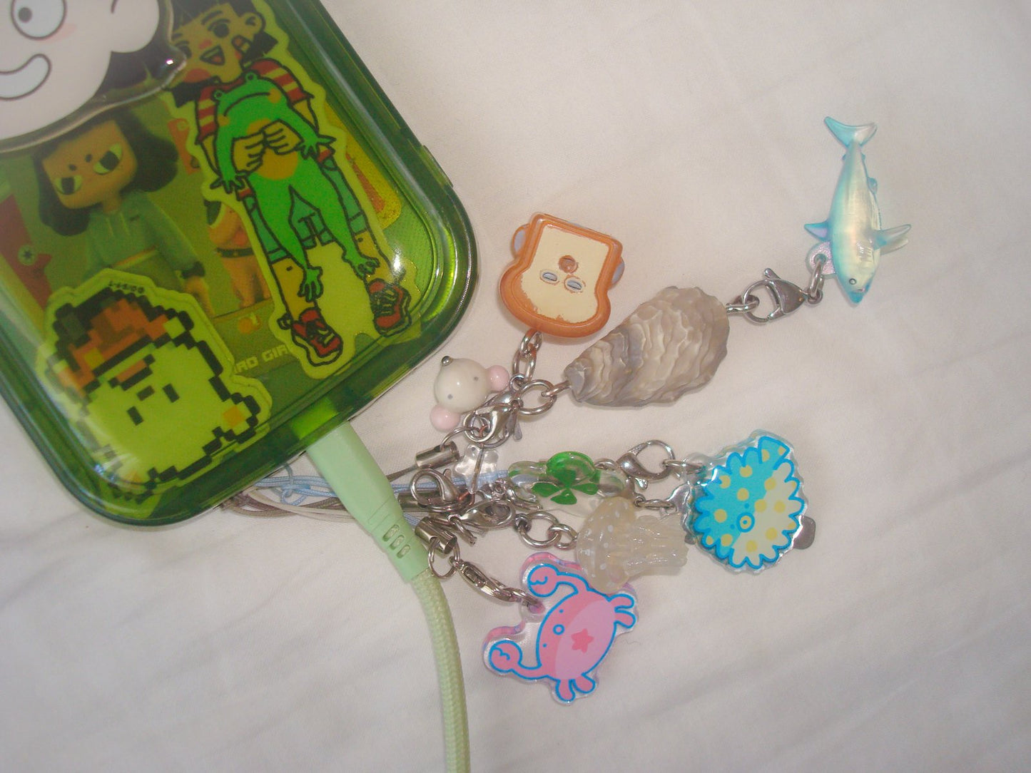 sea phone charms (final run!)