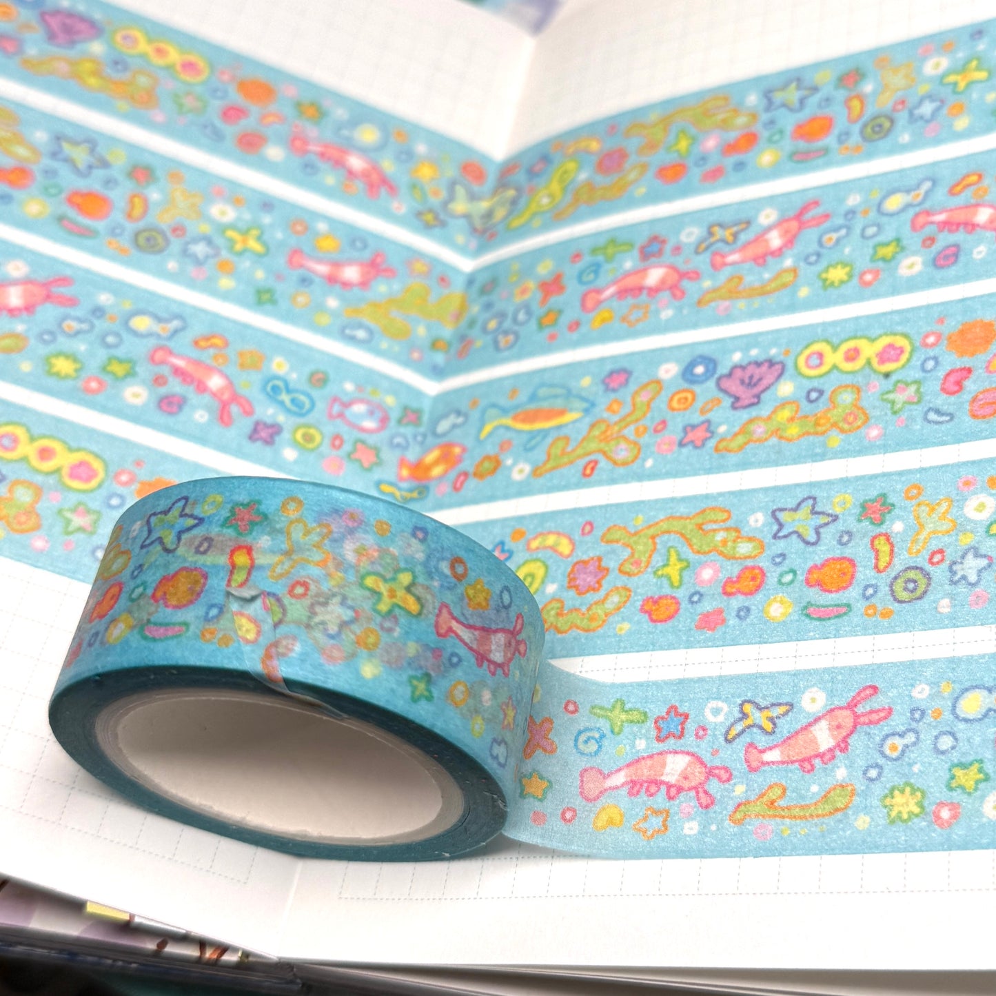 aquarium washi tape