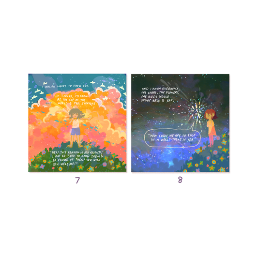 how lucky we are prints