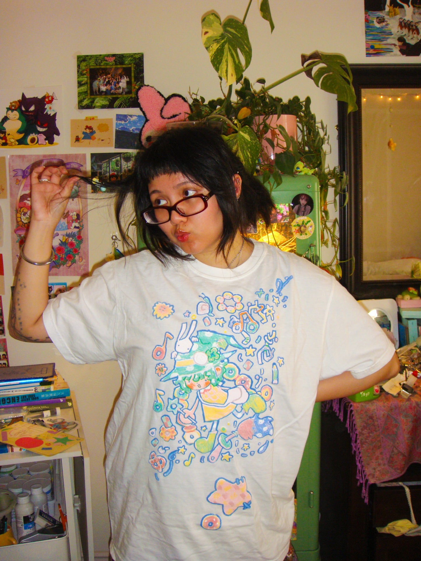 donut witch tee