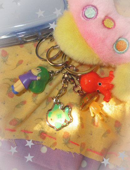 bunny by my ear phone charm