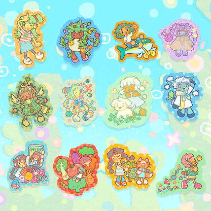summery summer stickers