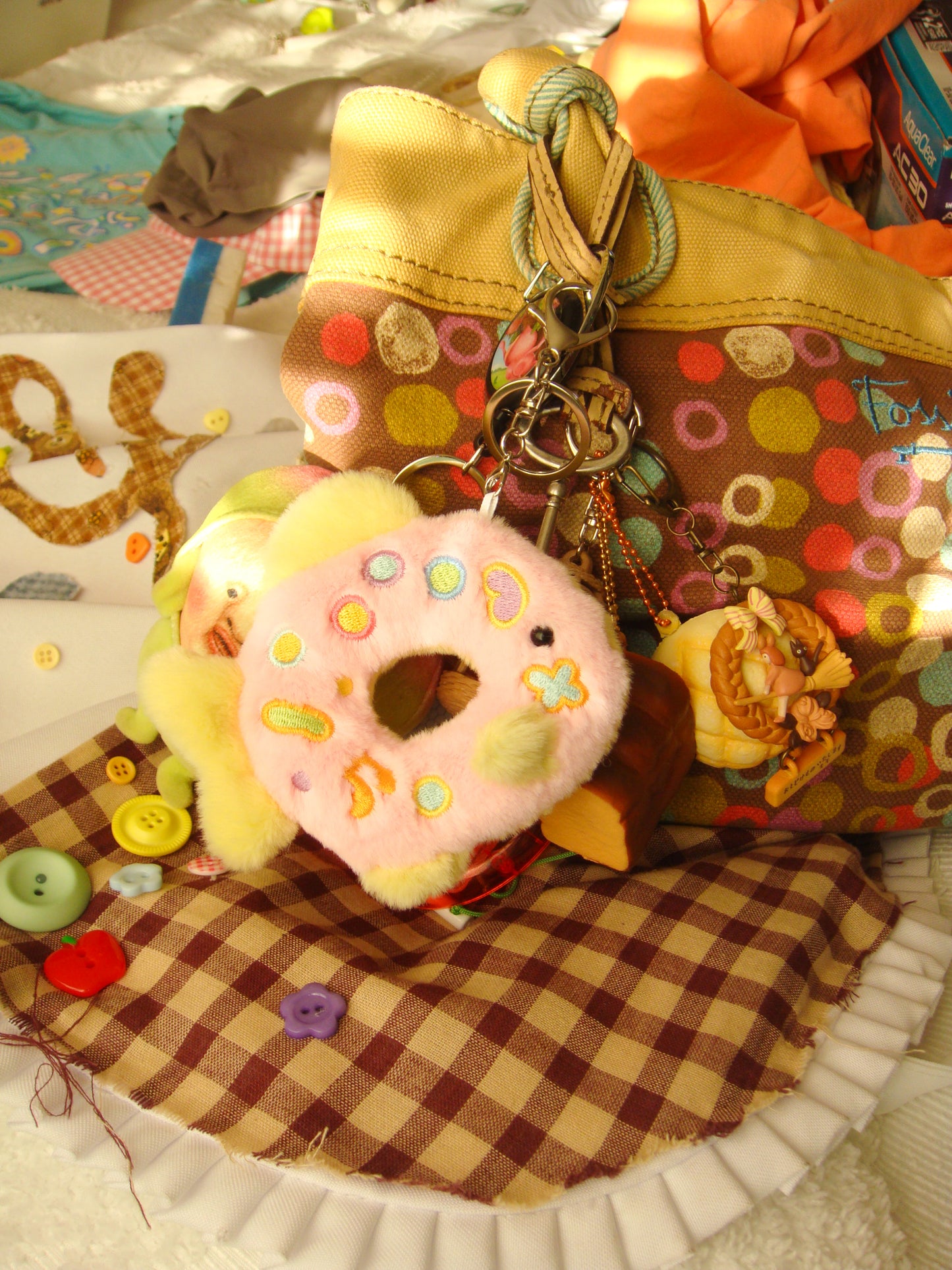 donut fish plush!