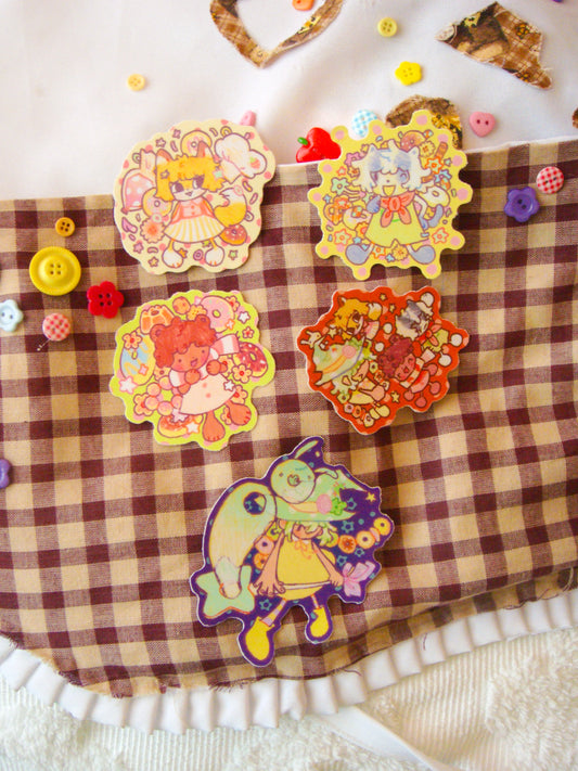 donut stickers!