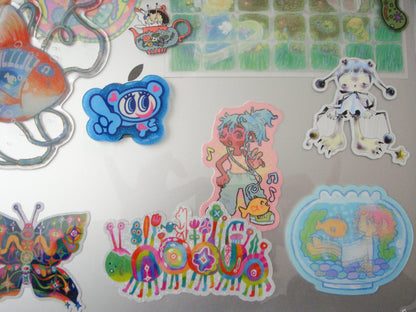winter stickers