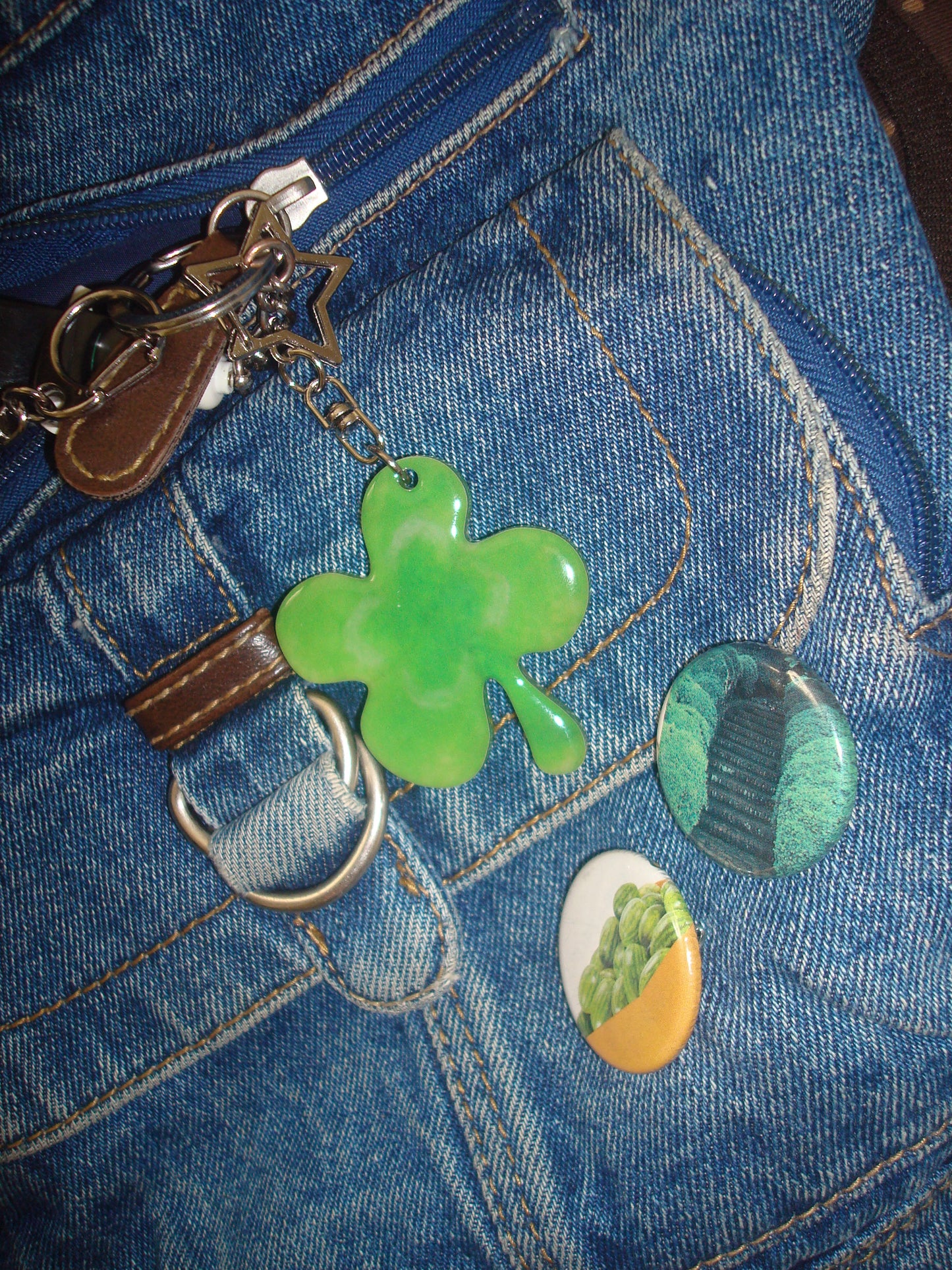 clover keychain