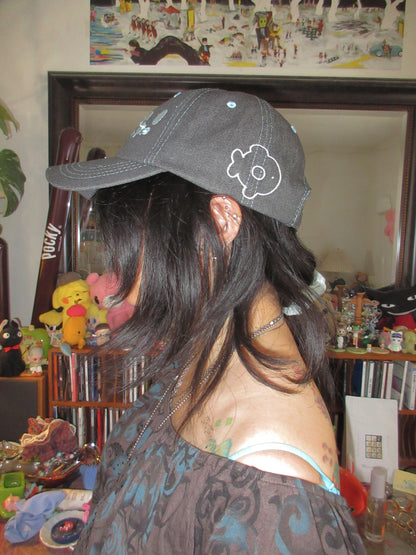 onenhillion blue-colorway denim cap!~
