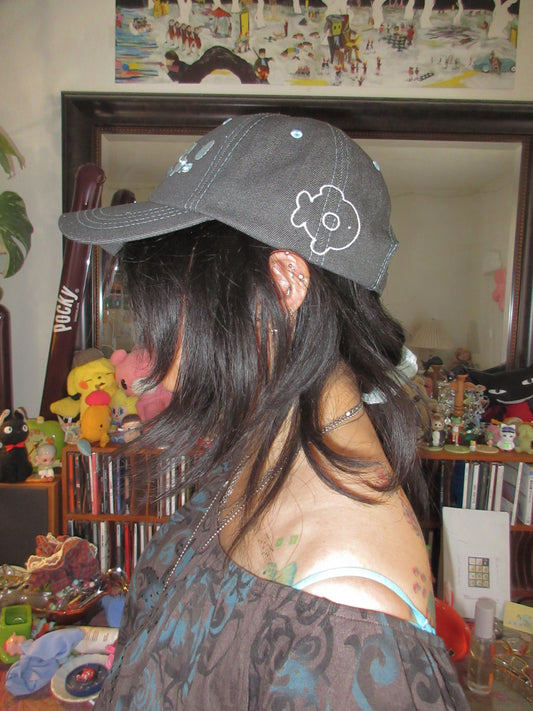 onenhillion blue-colorway denim cap!~