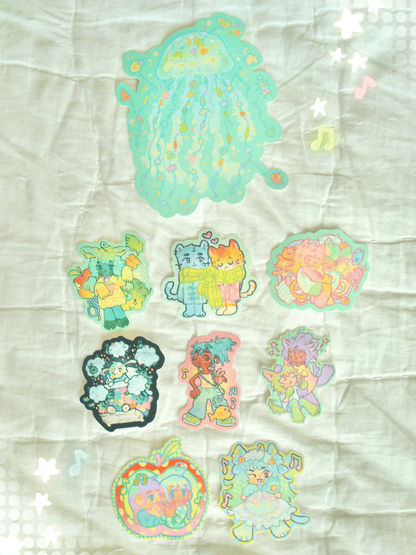 winter stickers