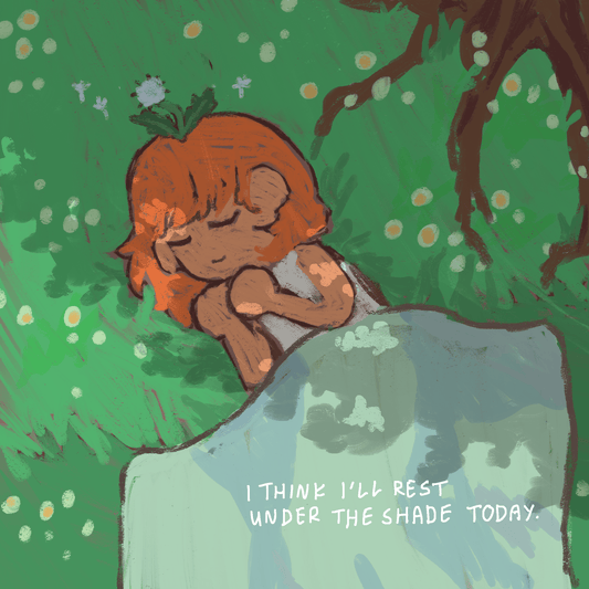 46. let me rest under the shade