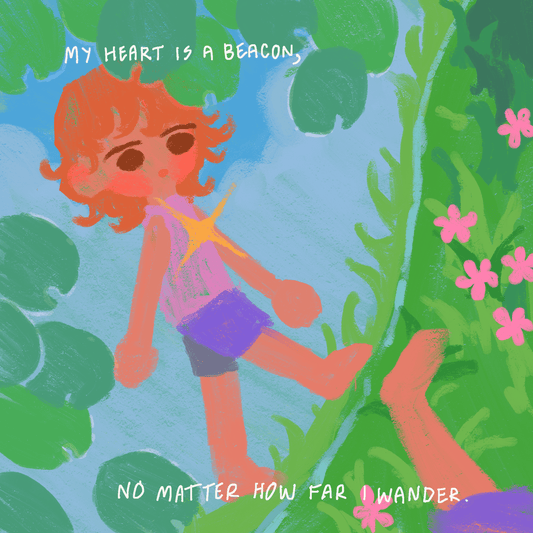 70. my heart is a beacon