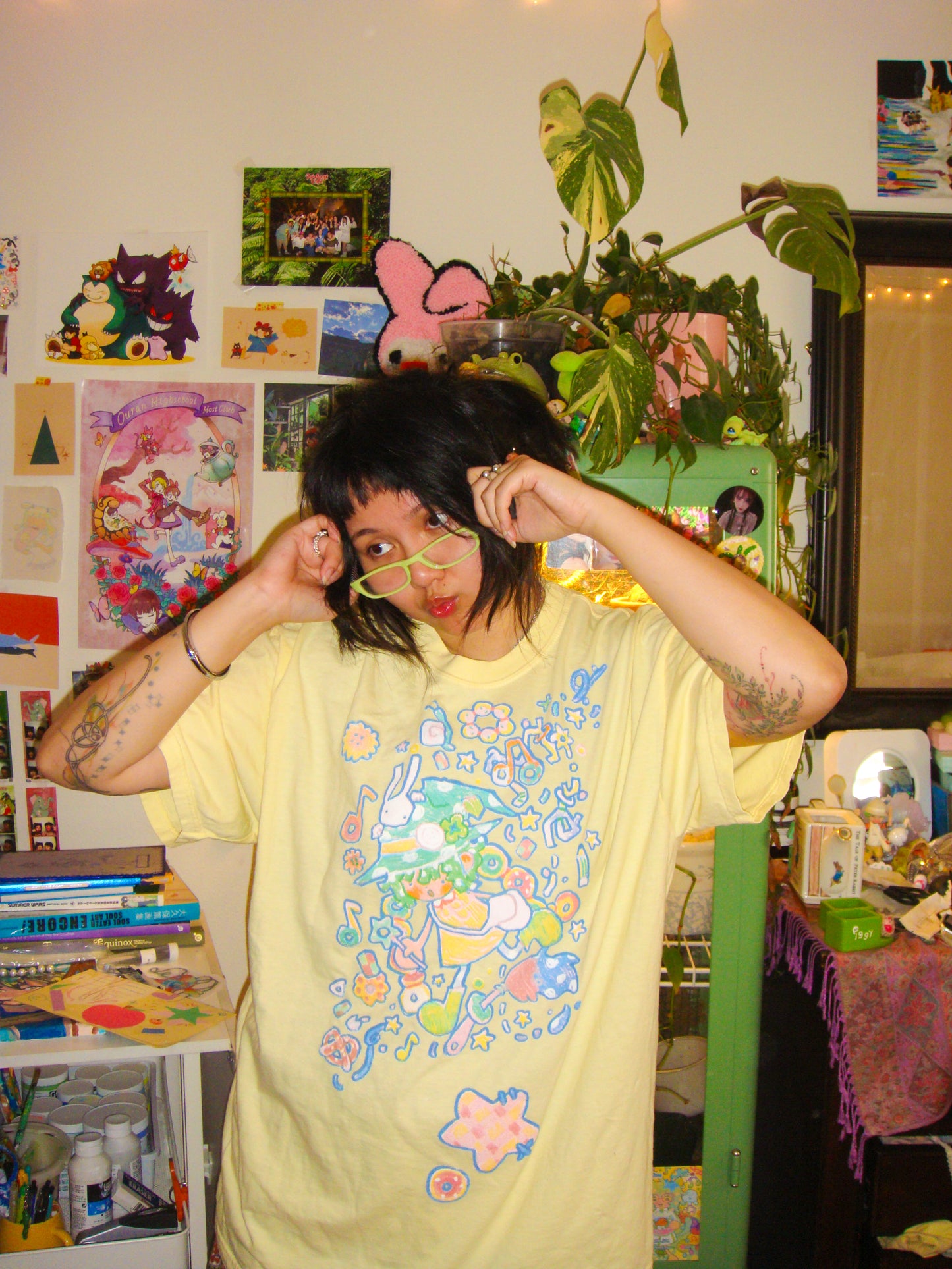 donut witch tee