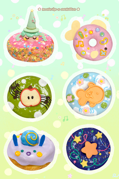 donut sticker sheet