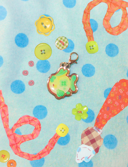bunny by my ear phone charm