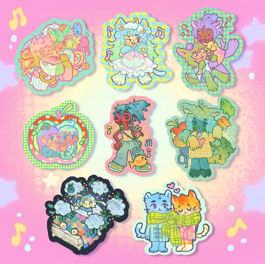 winter stickers